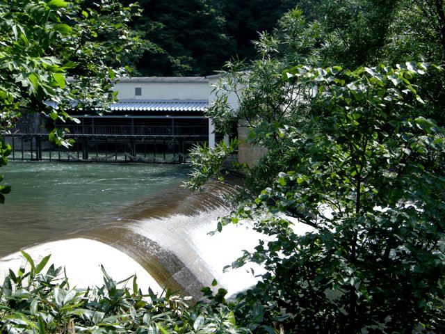 真勲別発電所取水堰